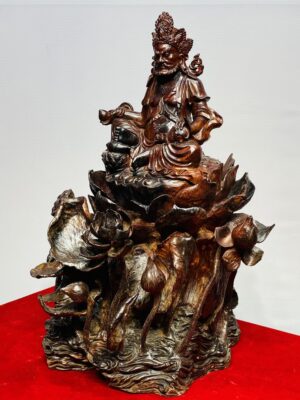 Hoàng Thần Tài Gỗ Trắc