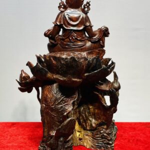 Hoàng Thần Tài Gỗ Trắc