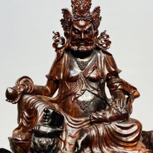 Hoàng Thần Tài Gỗ Trắc