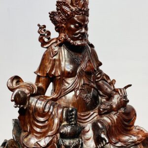 Hoàng Thần Tài Gỗ Trắc
