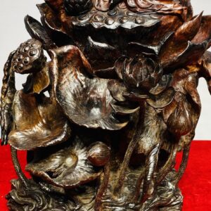 Hoàng Thần Tài Gỗ Trắc