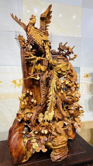 Bách Điểu Trầu Hoàng Gỗ Hương Ta