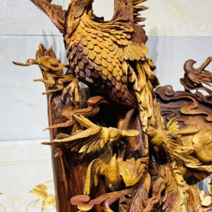 Bách Điểu Trầu Hoàng Gỗ Hương Ta
