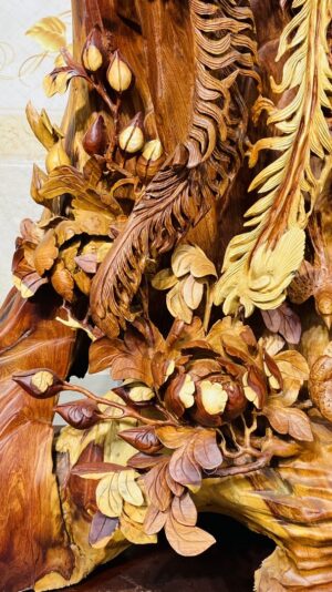Bách Điểu Trầu Hoàng Gỗ Hương Ta