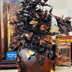 Bình Mai Gỗ Trắc