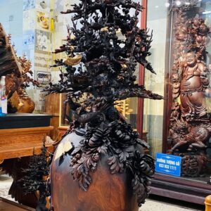 Bình Mai Gỗ Trắc