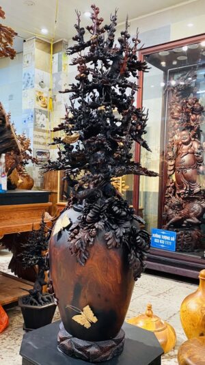 Bình Mai Gỗ Trắc