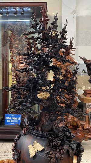 Bình Mai Gỗ Trắc