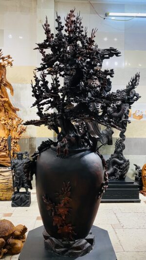 Bình Mai Gỗ Trắc