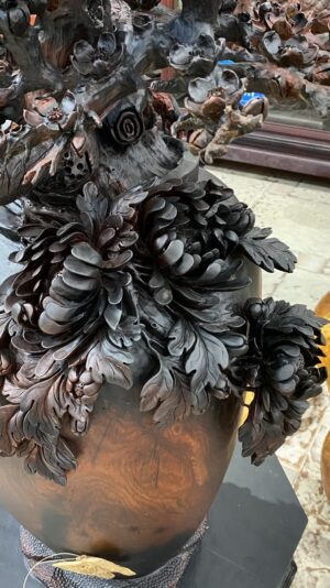 Bình Mai Gỗ Trắc