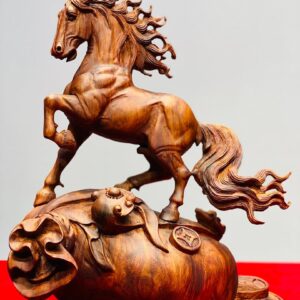 Nhất Mã Đứng Bao Tiền Gỗ Sưa