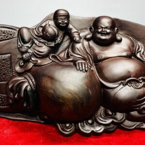 Di Lạc Nhất Tiểu Ngồi Bao Tiền Gỗ Trắc