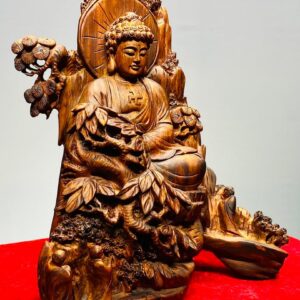 Nhất Tâm Bái Phật Gỗ Sưa