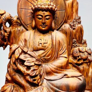 Nhất Tâm Bái Phật Gỗ Sưa