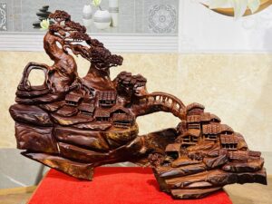 Tiểu Cảnh Gỗ Sưa