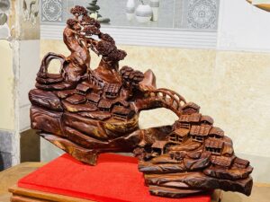 Tiểu Cảnh Gỗ Sưa