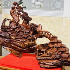 Tiểu Cảnh Gỗ Sưa