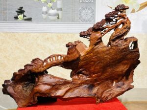 Tiểu Cảnh Gỗ Sưa
