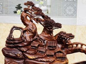 Tiểu Cảnh Gỗ Sưa