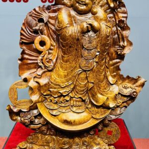 Di Lạc Chúc Phúc Gỗ Nu Hương