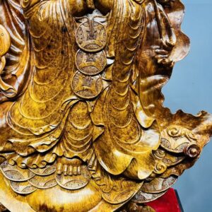 Di Lạc Chúc Phúc Gỗ Nu Hương