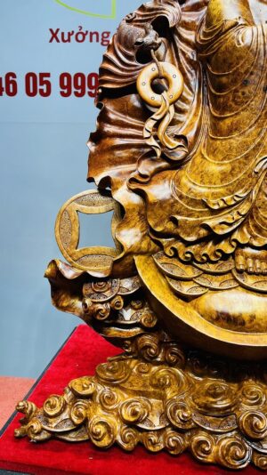 Di Lạc Chúc Phúc Gỗ Nu Hương