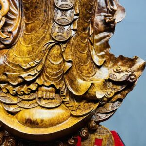 Di Lạc Chúc Phúc Gỗ Nu Hương