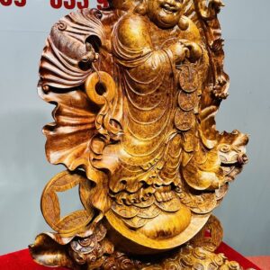 Di Lạc Chúc Phúc Gỗ Nu Hương
