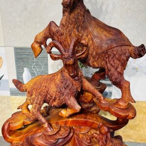 Tam Dương Đứng Bao Tiền Gỗ Nu Hương