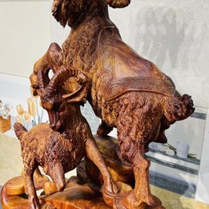 Tam Dương Đứng Bao Tiền Gỗ Nu Hương
