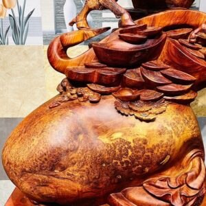 Tam Dương Đứng Bao Tiền Gỗ Nu Hương