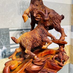 Tam Dương Đứng Bao Tiền Gỗ Nu Hương