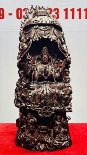 Phật Bà Quan Âm Gỗ Tử Đàn