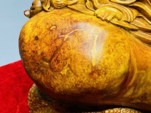 Di Lạc Nhất Tiểu Ngồi Bao Tiền Gỗ Nu Hương