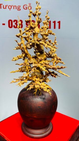 Bình Hoa Mai Hoàng Đàn - Tử Đàn