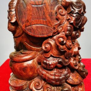 Di Lạc Ngũ Tiểu Thiềm Thừ Gỗ Trắc