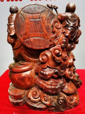 Di Lạc Ngũ Tiểu Thiềm Thừ Gỗ Trắc