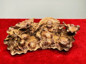 Di Lạc Vác Bao Tiền Cóc Thiềm Thừ Gỗ Sưa Quảng Bình