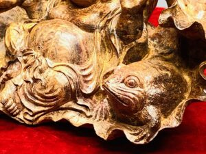 Di Lạc Vác Bao Tiền Cóc Thiềm Thừ Gỗ Sưa Quảng Bình