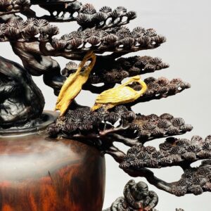 Tùng Hạc Diên Niên Gỗ Trắc