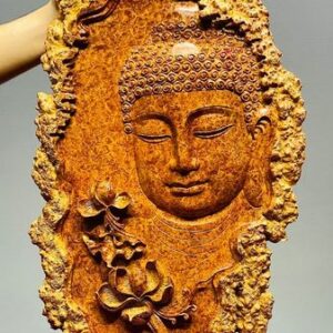 Diện Nhất Tâm Bái Phật Gỗ Nu Hương