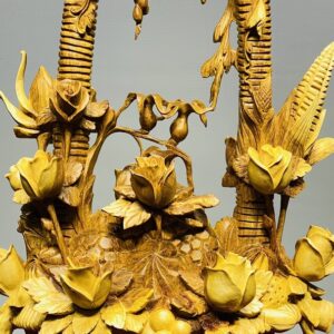 Giỏ Hoa Gỗ Hương