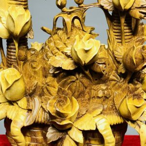 Giỏ Hoa Gỗ Hương