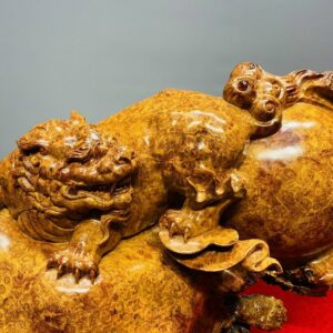 Nghê Trấn Bao Tiền Gỗ Nu Hương