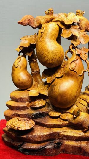 Dàn Bầu Sóc Gỗ Nu Hương