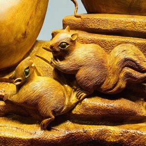Dàn Bầu Sóc Gỗ Nu Hương
