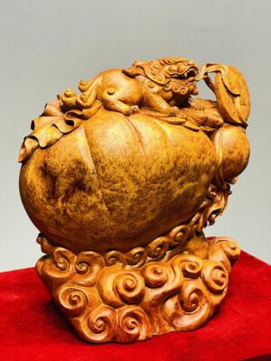 Nhất Nghê Trấn Bao Tiền Gỗ Nu Ngọc Am