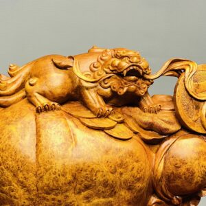 Nhất Nghê Trấn Bao Tiền Gỗ Nu Ngọc Am