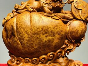 Nhất Nghê Trấn Bao Tiền Gỗ Nu Ngọc Am