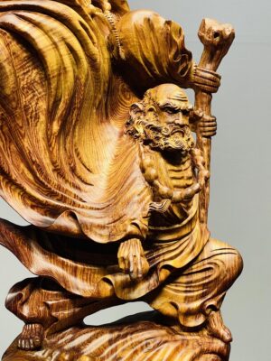 Đạt Ma Múa Võ Gỗ Cẩm
